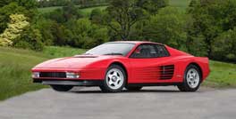 Picture of a Ferrari Testarossa